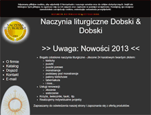 Tablet Screenshot of dobski.pl